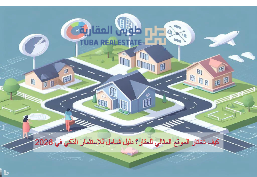 الموقع المثالي للعقار