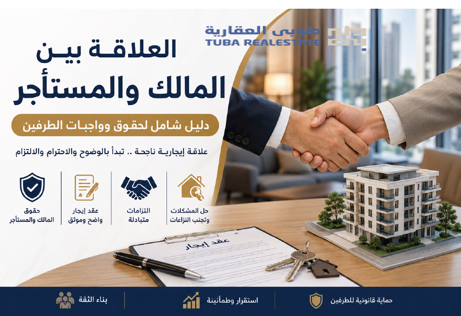 العلاقة بين المالك والمستأجر